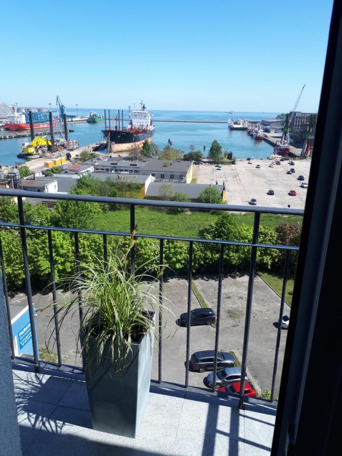 Gdynia Centrum Z Pieknym Widokiem Na Morze I Balkonem 9 Pietro Przy Sea Towers ภายนอก รูปภาพ